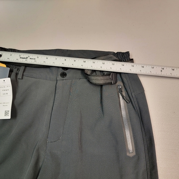 Moerdeng Men's Soft Shell Water Proof Outdoor Wear Pants Dark Grey Size M - Picture 8 of 8